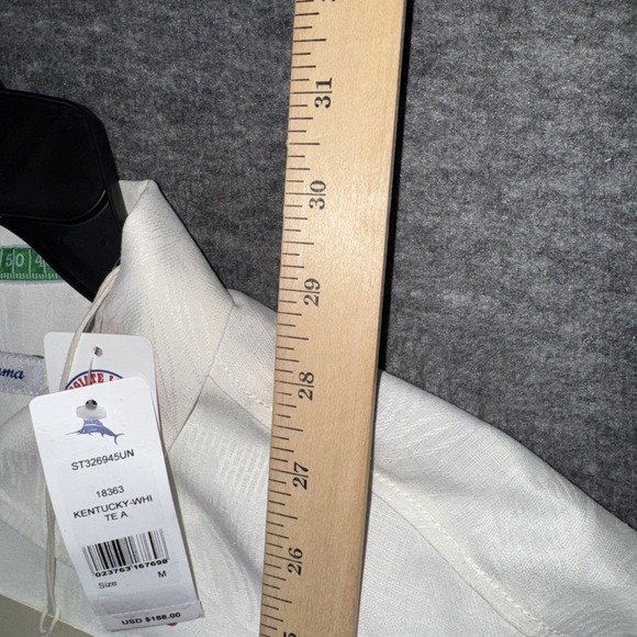 Kentucky Wildcats Tommy Bahama Men 100% Silk Coconut Matchup Camp Shirt Sz M NEW - Picture 9 of 13